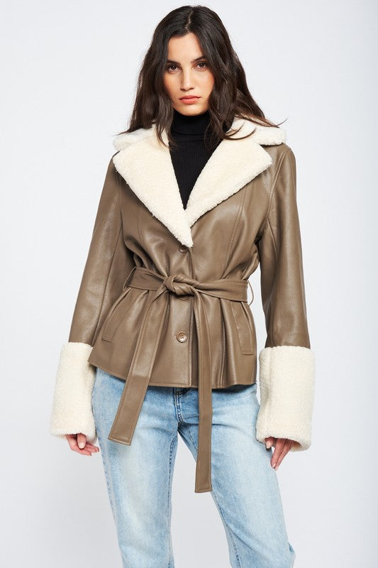 London Fox SHEarling JACKET